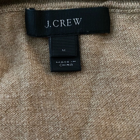 Tan and black J Crew cardigan (NEVER WORN) - Picture 4 of 4
